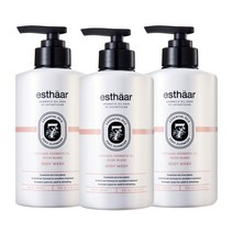 애경 에스따르 아로마틱 오일케어 머스크 블랑 퍼퓸 바디워시 500ml, 3개
