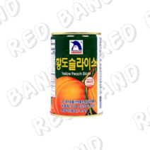 펭귄 황도슬라이스 400g 복숭아 과일 통조림, 4개