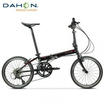다혼 DAHON 학생 성인 변속 클래식 도로 접이식 자전거 20 치 다혼스피드D9 inch 스타일 style, 20인치, 블랙