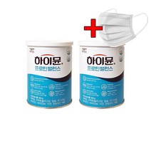 일동후디스 하이뮨 프로틴 밸런스 2캔 (304g*2캔)+스푼+1회용 마스크, 304g