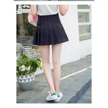 여성 테니스 치마 스커트 운동복 레깅스 빅사이즈 미니 롱 h라인 블랙 라인 하이 웨이스트 어 레드 핑크 블루 네이비 블루