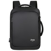 JEEP-BULUO Mochila 대용량 백팩 남녀 공용 15.6 인치 노트북 학교 가방 캐주얼 패션 여행 배낭
