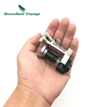 마이크로오벌 무쇠솥 솥밥냄비 페트로막스Boundless Voyage-캠핑 미니 스토브 알루미늄 합금 스토브 점화