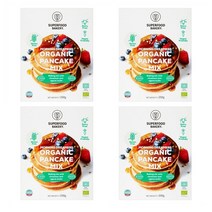 슈퍼푸드베이커리 영국 오가닉 팬케이크 믹스 200g x4개 Superfood Bakery Organic Pancake Mix
