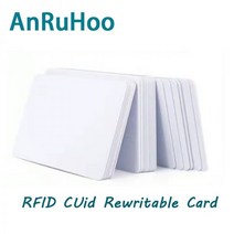 rfid태그 스마트 칩 태그 NFC 복사기 0 섹터 재기록 가능 카드 큐브 변경 키 13 56mhz 1k S50 복제기 복제 복사 배지 5 개 10, CUID Card-10PCS