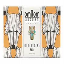 66% Madagascar - 60gr Icelandic Bean To Bar Chocolate by Omnom Chocolate, 1