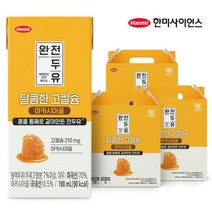 [한미]완전두유 달콤한 고칼슘 아카시아꿀 190ml 48팩, 단품