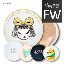[라라베시 공식] 악마쿠션 광채커버 FW타입, 본품(로즈골드), 옐로우23호