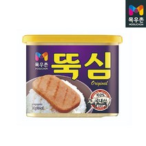 목우촌 뚝심 스팸 340gx1개 100%국산돼지고기