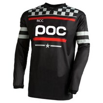 다운힐 저지 RCC POC 산악 자전거 Mtb 셔츠 오프로드 Dh 오토바이 모토 크로스 스포츠웨어 레이싱 사이클