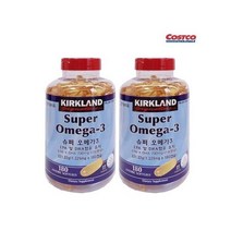 커클랜드 슈퍼 오메가3 1229mg 180캡슐 2개