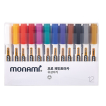 모나미 프로 페인트마카, 12색, 9세트