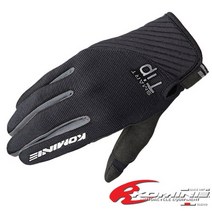 코미네 오토바이 여름장갑 바이크 메쉬 글러브 보호대 GK-185 DARK-GREY, B-DARK-GREY-S