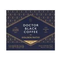 생활약속 닥터블랙 황금비율커피 1박스, 15개입, 1개