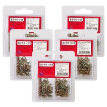 이엠 둥근머리나사못 와샤너트세트x(5개) 4x8 4x12, 본상품선택