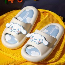 산리오 전면 EVA 아동용 슬리퍼