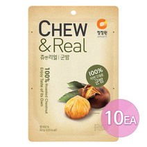 [청정원] 츄앤리얼 군밤츄 80g X 10개, 상세 설명 참조, 상세 설명 참조
