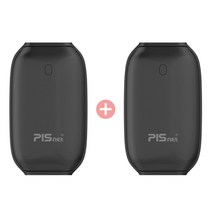 USB 충전식 손난로 피스넷 에그 휴대용 핫팩 시즌2 1+1, 블랙+블랙
