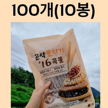 [JS푸드]100개(10봉지)곤약쫀디기+16곡물, 1개, 200g