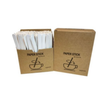 일회용 종이 커피 스틱 13cm 500pcs, 3개