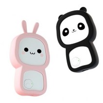 공기정화 휴대용 미니 음이온 목걸이 공기청정기, 1.토끼핑크