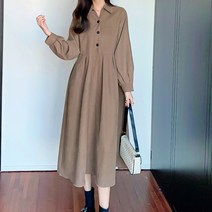 코듀로이 골덴 롱 카라넥 긴팔 가을 간절기