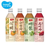 동원 양반 전통음료 500ml 12병 골라담기 배식혜 수정과 매실 오미자, 4. 양반 오미자 500ml x 6병_2. 양반 배수정, 6병