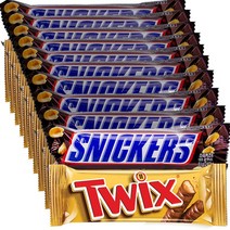 [푸드원스토어] 스니커즈 초코바10 + 트윅스10, 1세트