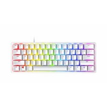 Razer Huntsman 미니 60% 게이밍 키보드: 아날로그 광학 스위치 - 더블샷 PBT 키캡 - 크로마 RGB - 온보드 메모리 - 휴대용 60% 폼 팩터 - 탈착식 타입, Clicky Optical Switch_Mercury