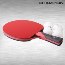 참피온 탁구라켓 쉐이크 PRO S 프로 탁구채 + 탁구공, 단품