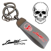 오토바이키홀더 소가죽 키 체인 버클 오토바이 링 베넬리 TNT300 BN600 BN302 Stels600 Keeway RK6B, 16 SKULL