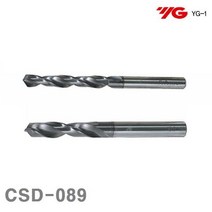 할인존 Fg54Aip89r 와이지원 초경코팅드릴 CSD-089 D8.9X8.9X50X95 (H4401089) (1EA) 드릴 절삭공구 비트 빗트 절삭 초경 공작 드릴류 초경드릴