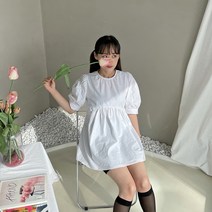 미니 퍼프 베이비돌 원피스 (3color)