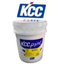 KCC 주차선 차선 노면 표지용 바닥 페인트 4L (도료 표지용페인트), 화이트