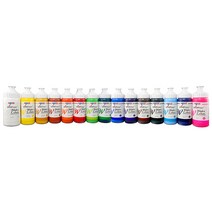 종이나라 수채화물감 220ml 전문가용 미술학원 집콕 취미 그림 아트 발색좋은 만들기 DIY 컬러링북 칠하기, 레드