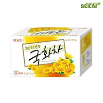 담터 국화차 20티백, 1개