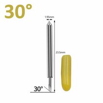 30/45/60 도 롤랜드 크리컷 커팅 플로터 비닐 오프셋 나이프 블레이드 샤프하고 내구성이 강한 조각, 01 30 degrees_02 10Pcs
