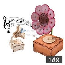 사이언샵 나팔꽃 오르골 축음기 만들기(1인용)