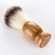 구렛나루 수염 오소리 머리 남자 면도 브러시 이발소 남자 얼굴 수염 청소 기기 면도 도구 면도기 브러시 나무 손잡이, 없음