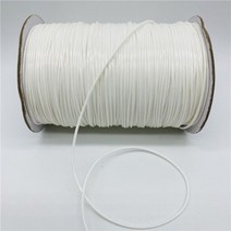 마닐라 로프 밧줄 050810152mm 화이트 왁스 코드 PU 가죽 스레드 문자열 스트랩 목걸이 쥬얼리 제작 DIY Shamballa 팔찌, 01, 2.0mm 5yards