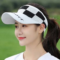 나미나라 데일리 골프 단체 썬캡 그늘막 테니캡 썬바이저 햇빛가리개 여성 여자