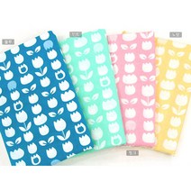 자투리 면30수평직튤립송이 택1, 면30수평직튤립송이 핑크