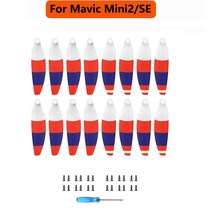 드론 프로펠러 DJI 미니 2/SE 경량 윙 팬용 4 쌍 4726 소품 블레이드 교체 액세서리 용 예비 부품, [14] 16 pcs Colorful