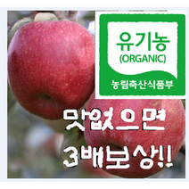 맛없으면 3배보상!! 유기농 사과 3kg 5kg, 유기농사과 3kg (15~17개)