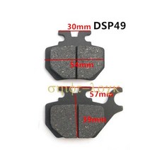전기자전거용품 전기 자동차 바이크 오토바이 전방 후방 디스크 브레이크 패드 50cc 125cc 150cc 250cc Taotao Honda CBR CRF CTCT CBX 스쿠터 원, V