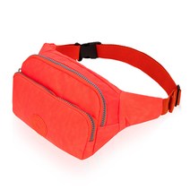 끄레앙 남녀공용 가벼운 방수원단 힙쌕 천가방 미니 슬링백 크로스백 여행용 여권가방 허리쌕 메신저백