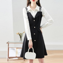 23 S/S 토모 클래식 셔츠 레이어드 원피스 s155253