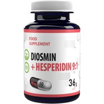 헤파티카 독일산 Hesperidine 헤스페리딘 Diosmin 디오스민 60캡슐 비건, Diosmin 디오스민 헤스페린딘 60캡슐