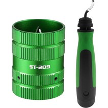 Pipe Deburring Tool Set Plumbing Tools OD 1 4 #34 to 1-5 8 #34 Conduit Reamer PVC and Copper P, 01 2
