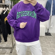바나나마켓 남자 소타자수 컬러 오버핏맨투맨 맨투맨